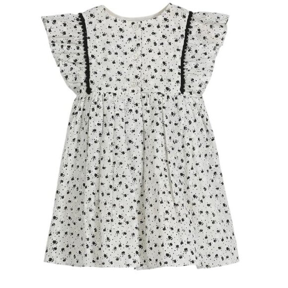 Pippa & Julie Girls' Sleeveless Patterned Party Dress, Fit and Flare Size: 6X - Picture 1 of 5